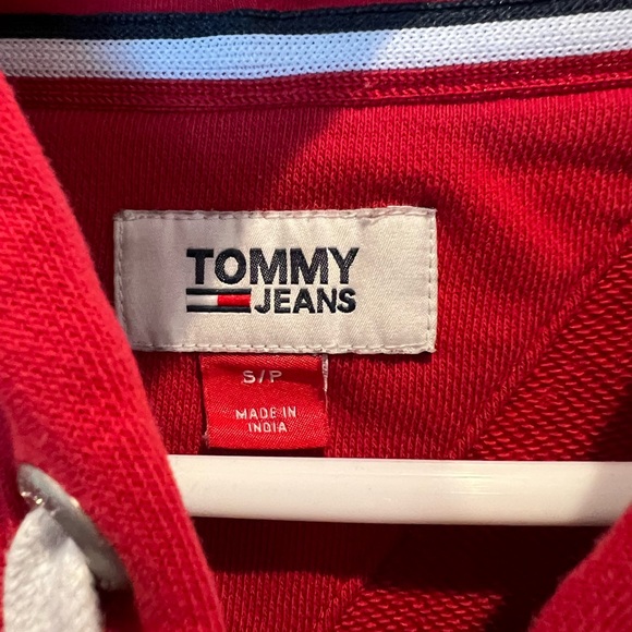 Tommy Hilfiger Vibrant Red Hoodie - Picture 3 of 3
